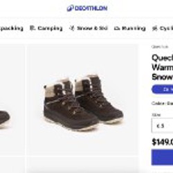 Зимние сапоги Quechua NH900 - фото 2