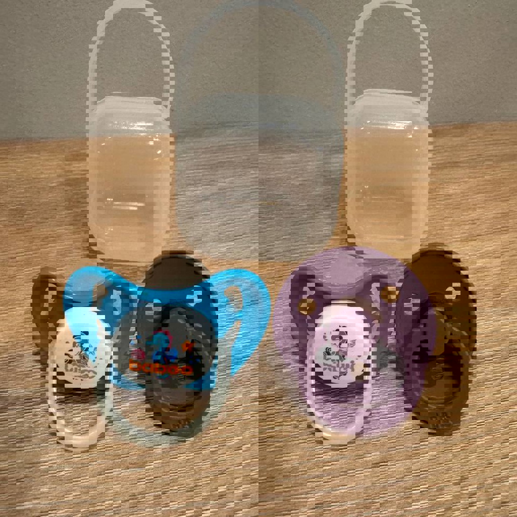 Контейнер для соски и 2 соски