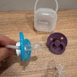 Контейнер для соски и 2 соски - фото 2
