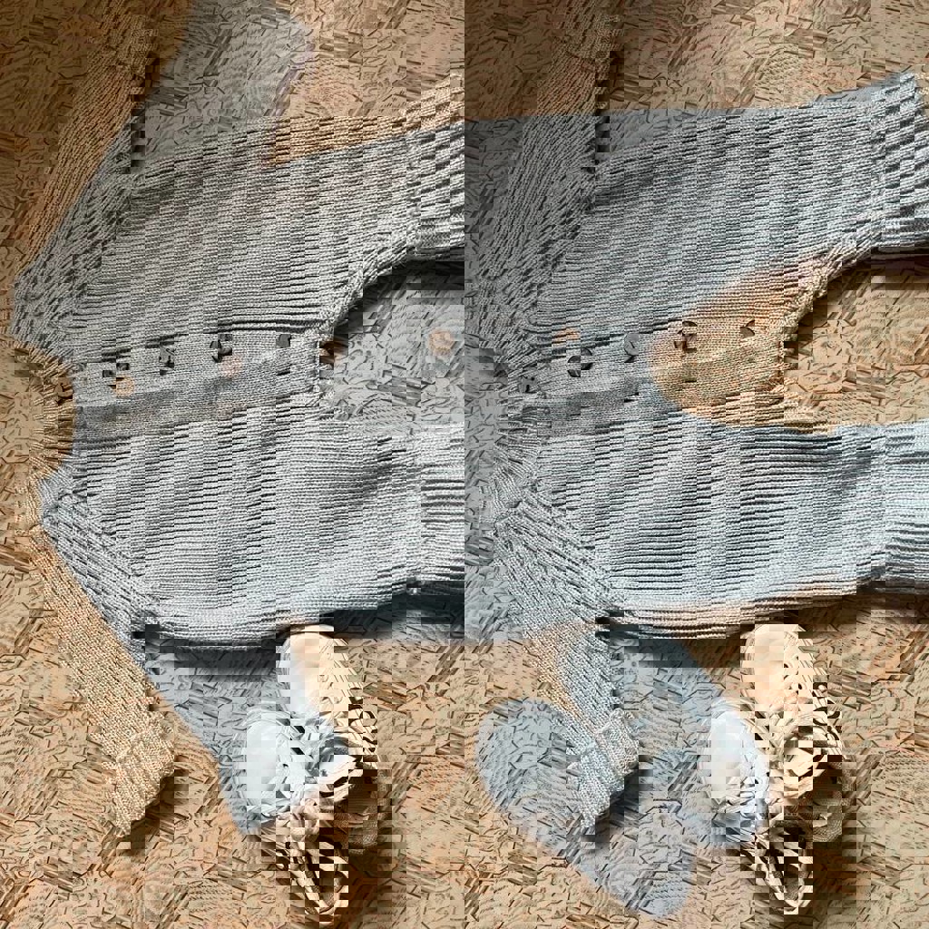 Комбинезон вязаный