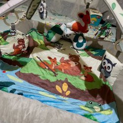 Развивающий коврик манеж для малышей 0+ - фото 2