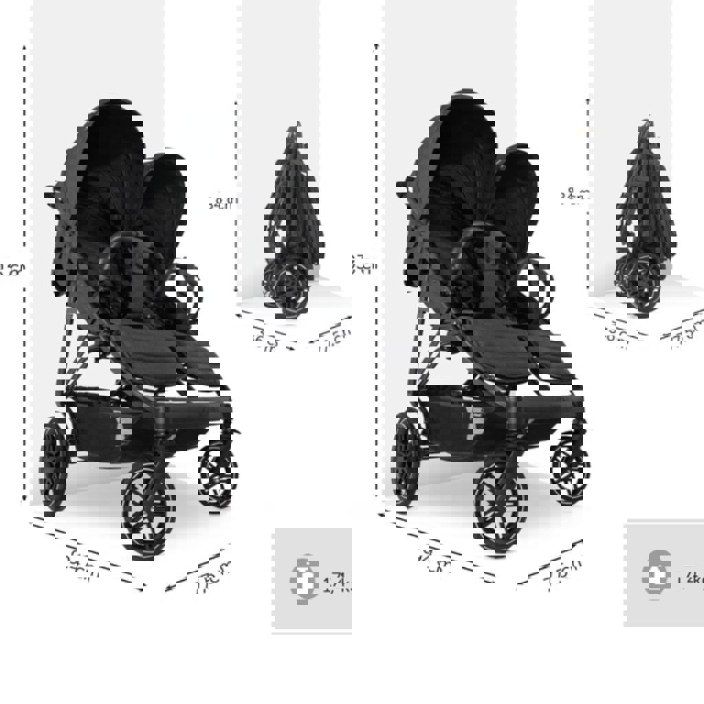 Прогулочная коляска для двойни