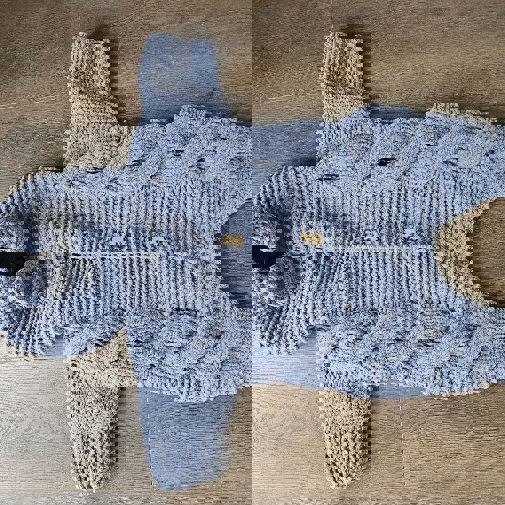 Вязанный слип