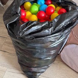 Складной сухой бассейн с шариками - фото 4