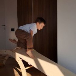 Горка с аркой и гамаком - фото 2