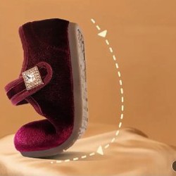 Бархатные туфли - фото 3