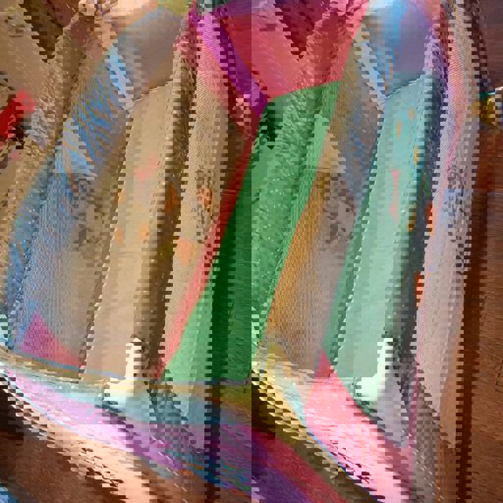 Манеж с матрасом