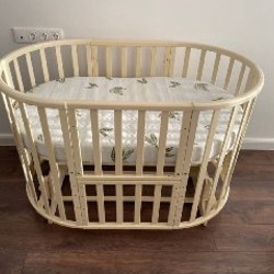 Деревянная кроватка - фото 2