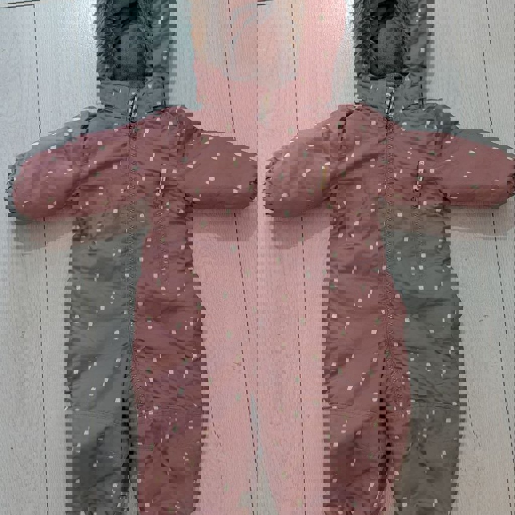 Комбинезон розовый