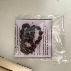 Янтарные бусы детские - фото 2