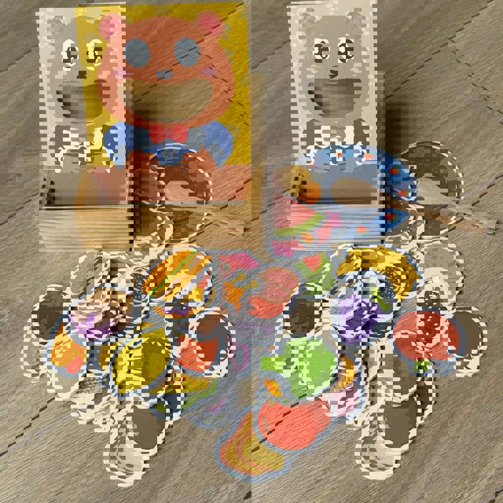 Двухуровневый вкладыш-пазл яйца