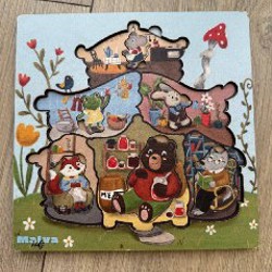 Двухуровневый вкладыш-пазл яйца - фото 3