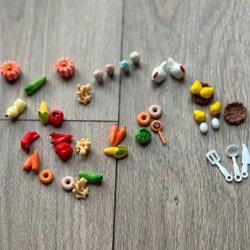 Мебель в кукольный домик и мини-продукты - фото 4