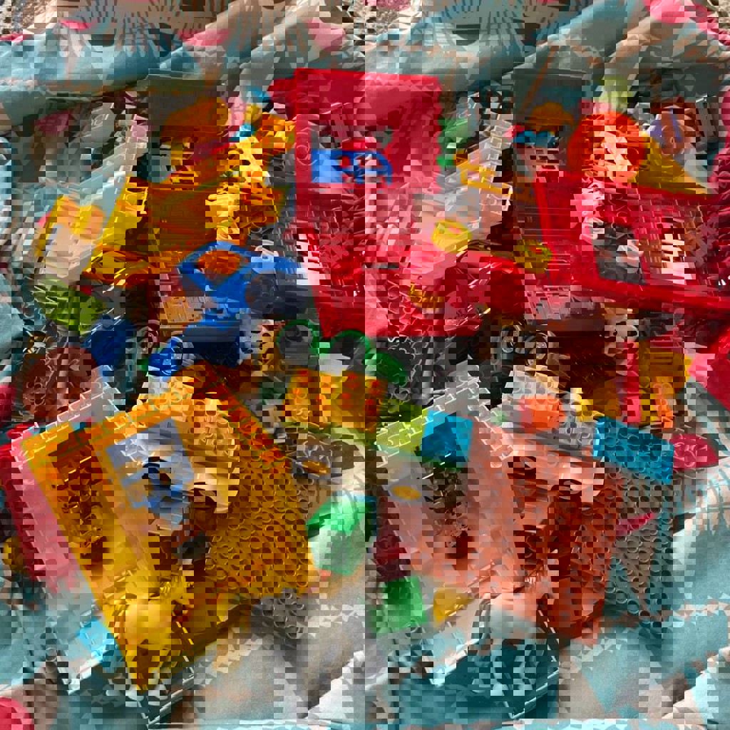 Конструктор детский а-ля Лего Дупло