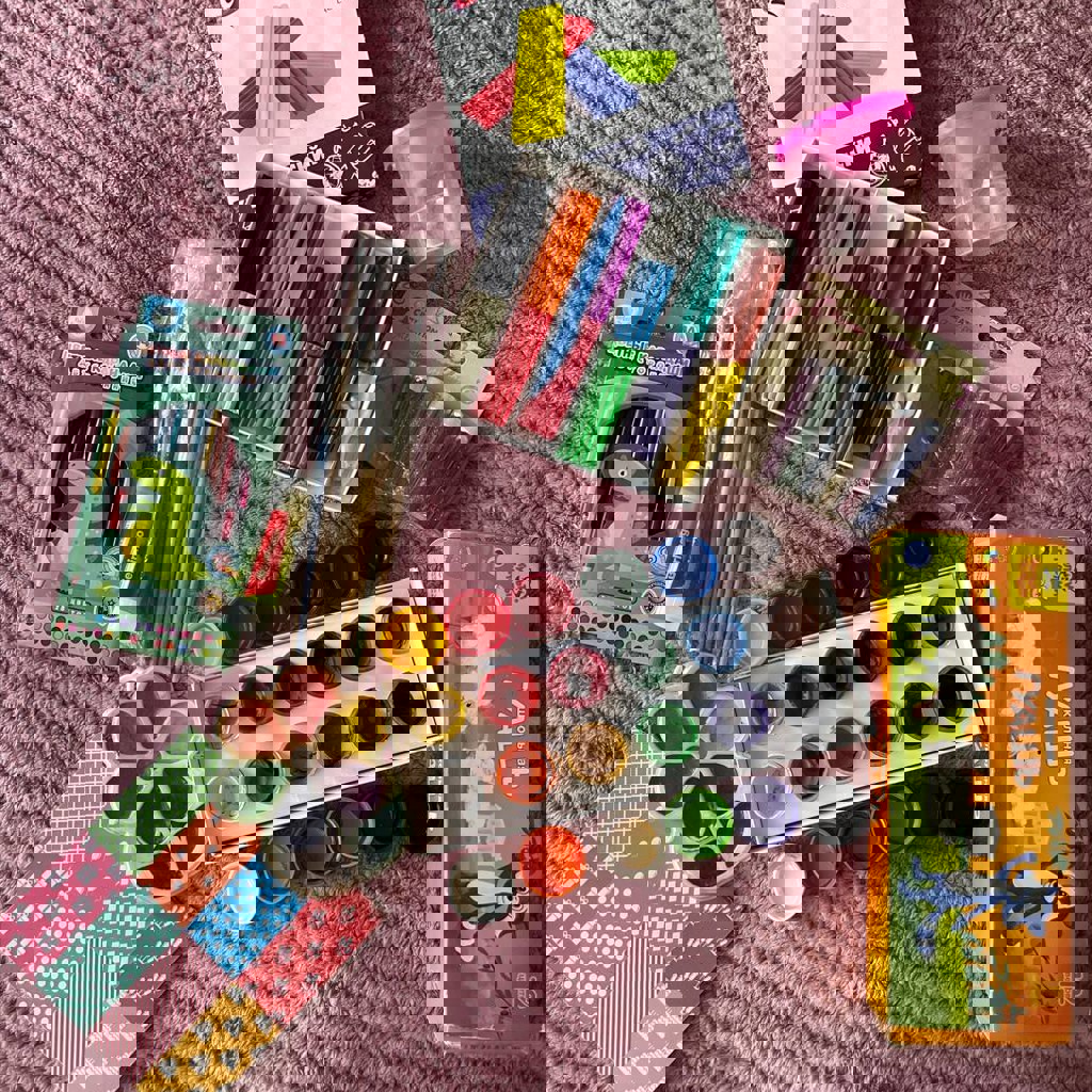 Набор блесток в колбе 6 шт