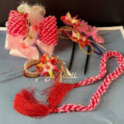 Японские национальные детские заколки - фото 1