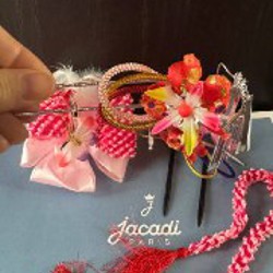 Японские национальные детские заколки - фото 5