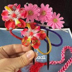 Японские национальные детские заколки - фото 6