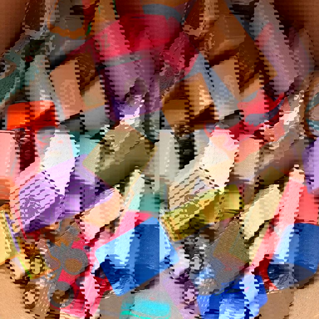 Деревянные кубики