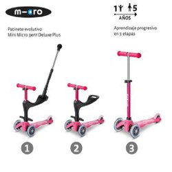 Самокат 3-в-1 Micro Mini Deluxe Plus - фото 3