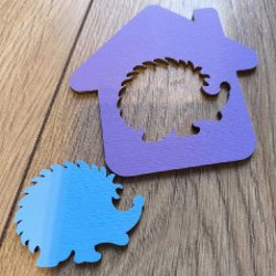 Деревянный сортер 'Чей домик' - фото 2