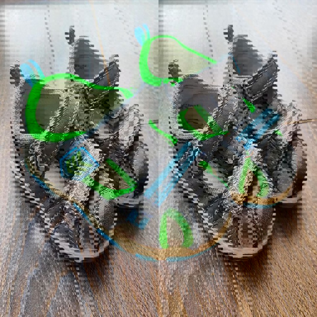 Сапоги лёгкие зелёные