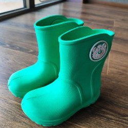 Сапоги лёгкие зелёные - фото 3