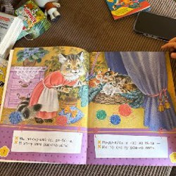 Чтение по слогам с котятами - фото 7