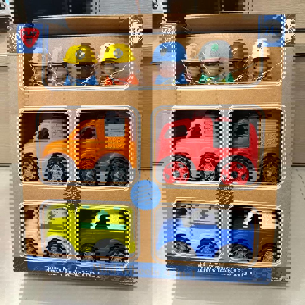 Игровой набор PlayGo Mini Wheels 4-in-1