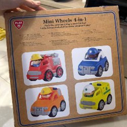 Игровой набор PlayGo Mini Wheels 4-in-1 - фото 2
