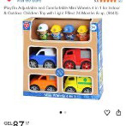 Игровой набор PlayGo Mini Wheels 4-in-1 - фото 3
