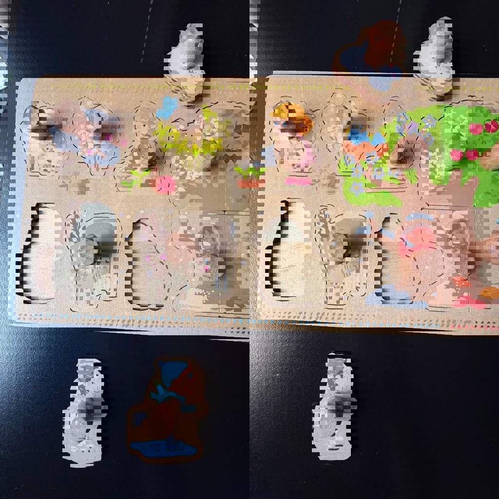 Деревянный пазл HABA