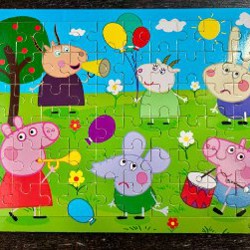 Пазл-рамка деревянная Животные - фото 10