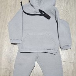 Штаны темно-зеленые без начеса - фото 1