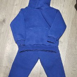 Штаны темно-зеленые без начеса - фото 3