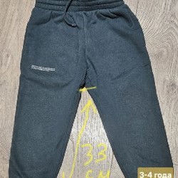 Штаны темно-зеленые без начеса - фото 7