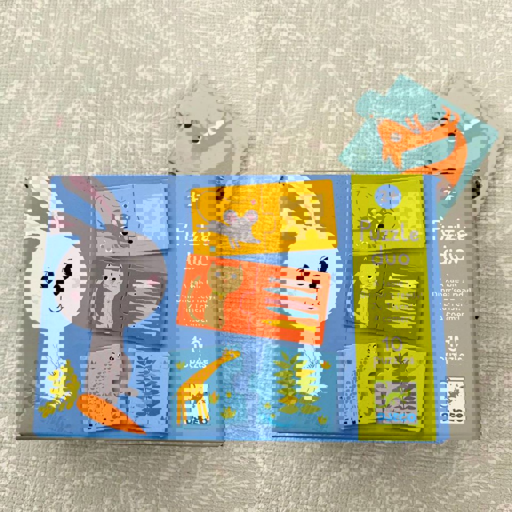 Djeco пазлы (кто что ест)