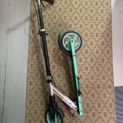 Самокат серый - фото 1