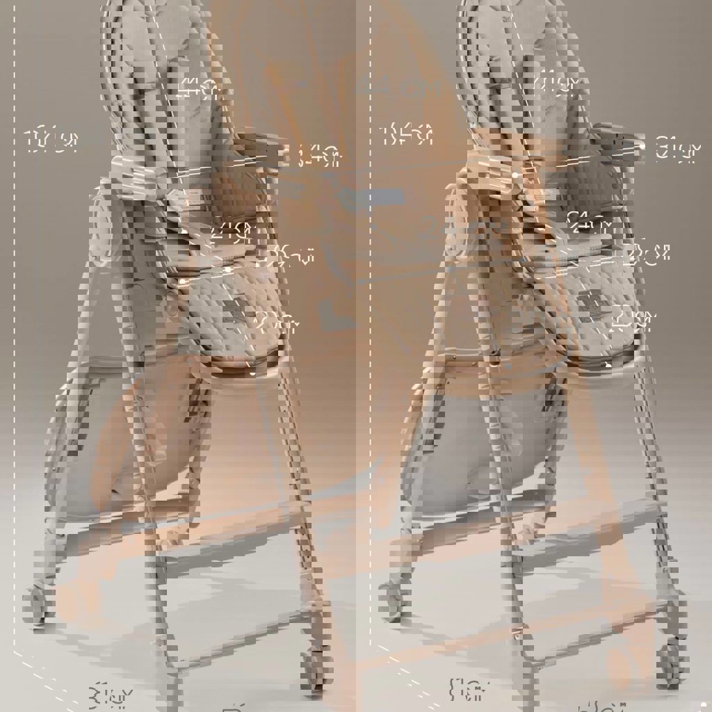 Стульчик для кормления Happy Baby Berny Lux new