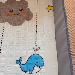 Манеж с ковриком - фото 3