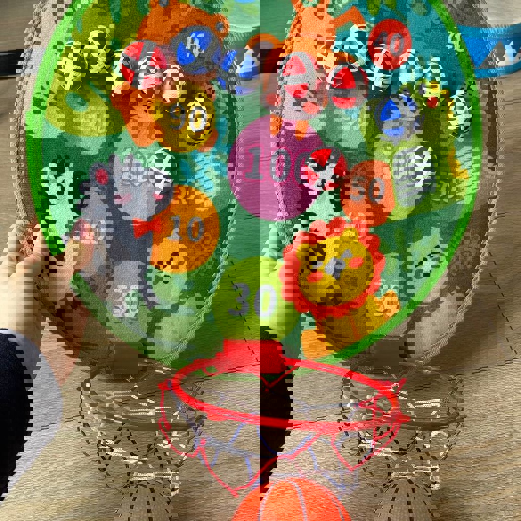 Дартс детский с мячиком