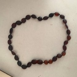 Бусы янтарные детские - фото 4