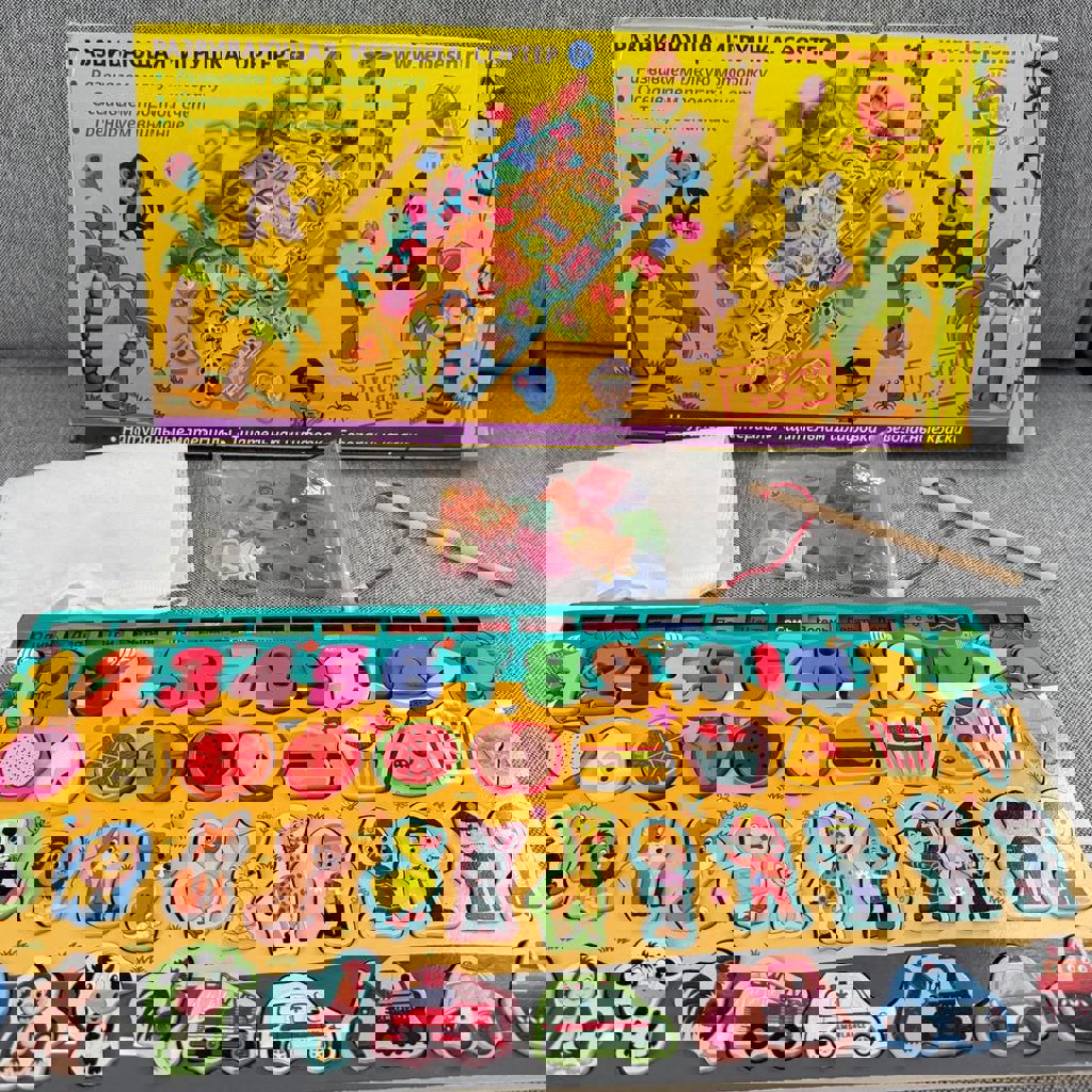 Набор развивающих деревянных игр