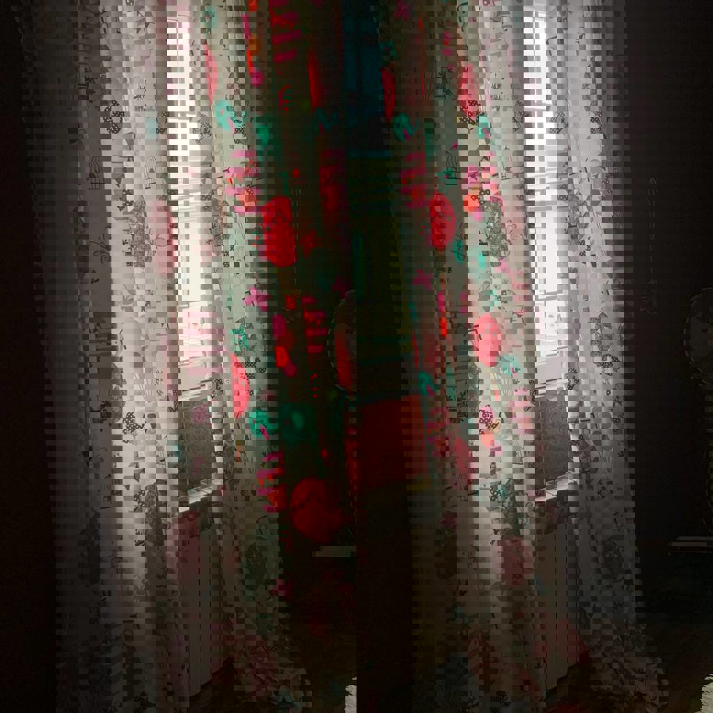 Шторы в детскую комнату с тюлью