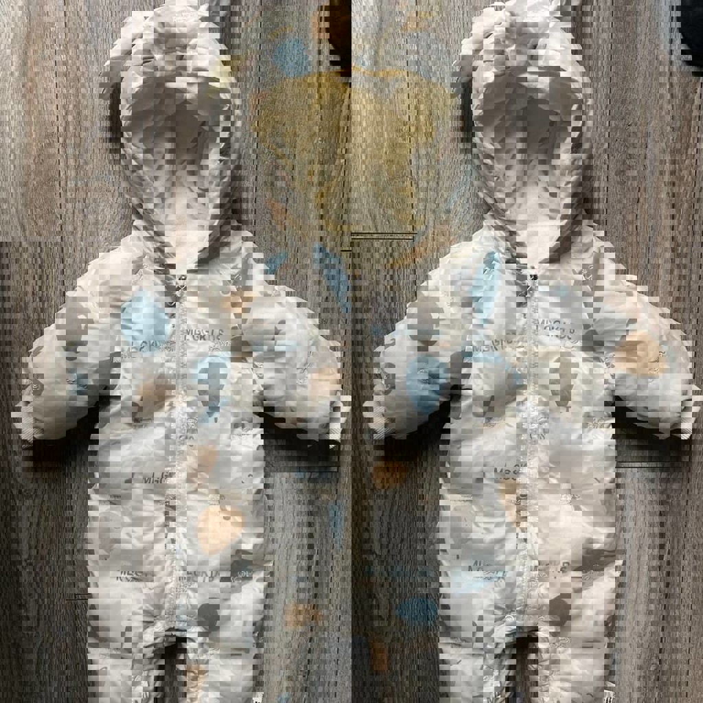 Теплый комбинезон с ушками