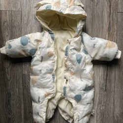 Теплый комбинезон с ушками - фото 3