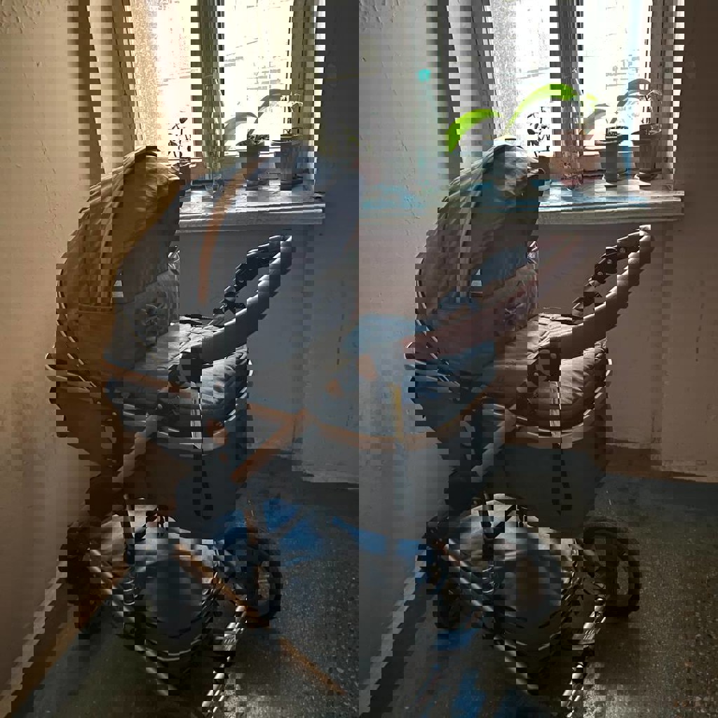 Детская коляска трансформер 2 в 1 Bibikids q3