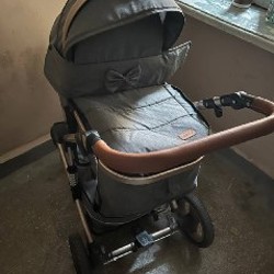 Детская коляска трансформер 2 в 1 Bibikids q3 - фото 2