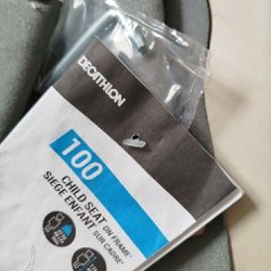 Велосипедное кресло Decathlon 100 Child Seat - фото 2