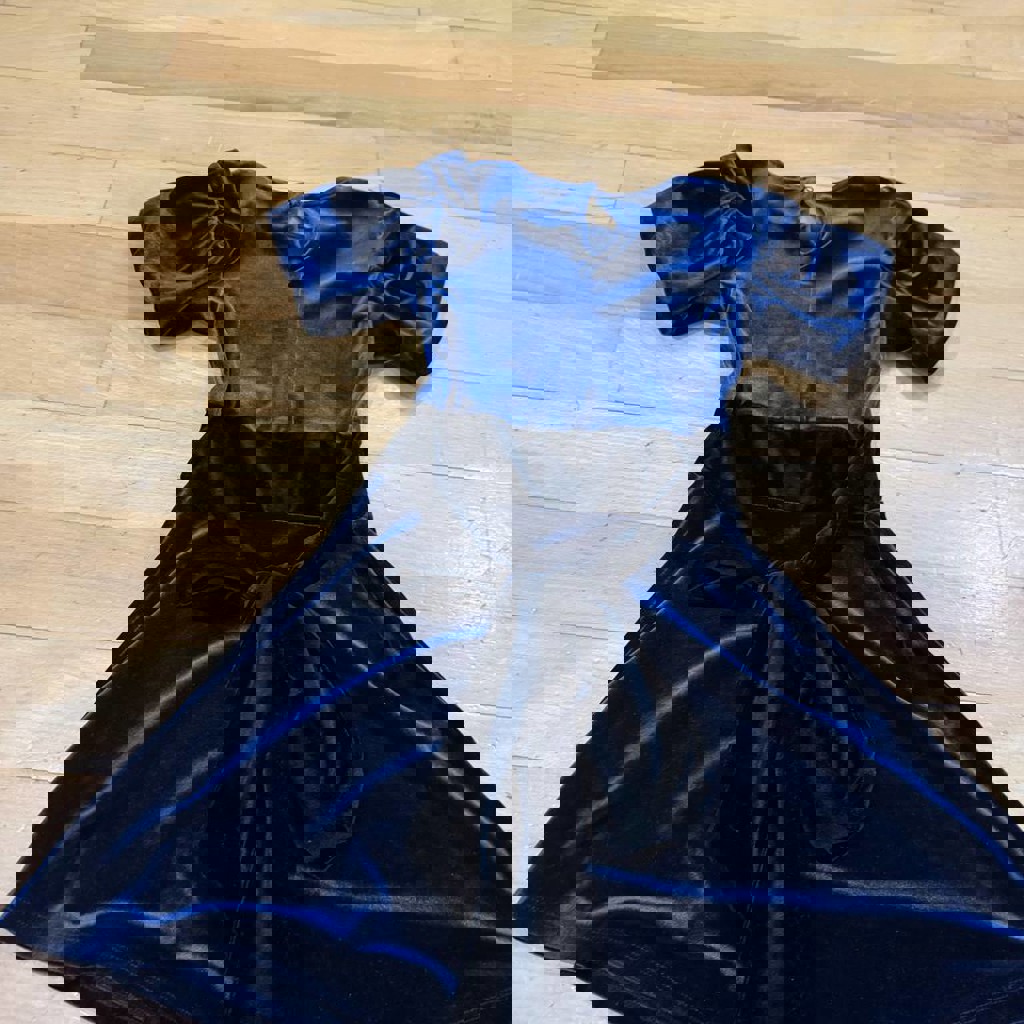 Нарядное бархатное платье ЗАРА